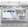 BATERIE DE PORNIRE VARTA 550500055K262 - Compatibil cu AUDI, CITROEN, CUPRA, DACIA, FIAT, FORD, HYUNDAI, KIA, LANCIA, MERCEDES-B