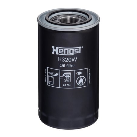 FILTRU ULEI HENGST FILTER H320W - Compatibil cu TERBERG-BENSCHOP