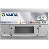 BATERIE DE PORNIRE VARTA 570500076K262 - Compatibil cu AC, ALFA ROMEO, AUDI, BMW, CHRYSLER, CITROEN, CUPRA, DACIA, DS, FIAT, FOR