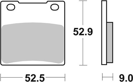 SET PLACUTE FRANA BREMBO 07KS0507 - Piesa auto compatibila cu mai multe marci