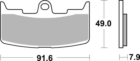 SET PLACUTE FRANA BREMBO 07GR68SA - Piesa auto compatibila cu mai multe marci