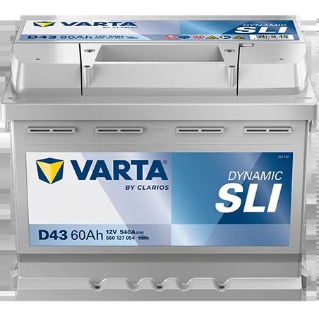 BATERIE DE PORNIRE VARTA 560127054K262 - Compatibil cu ALFA ROMEO, CHEVROLET, CHRYSLER, DAEWOO, FIAT, FSO, GAZ, HYUNDAI, KIA, LA