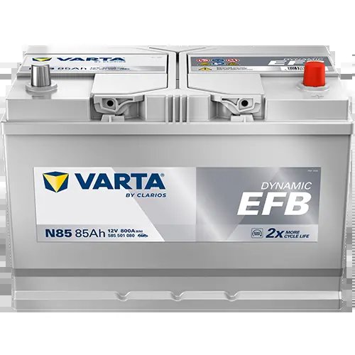 BATERIE DE PORNIRE VARTA 585501080K262 - Compatibil cu CITROEN, GREAT WALL, HYUNDAI, KIA, LEXUS, MAZDA, MITSUBISHI, NISSAN, SSAN