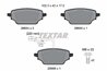 Set placute frana Textar 2665402
