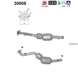 CATALIZATOR AS 30808 - Compatibil cu DACIA