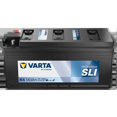 BATERIE DE PORNIRE VARTA 643033095K182 - Compatibil cu ASTRA, FENDT, FIAT, INTERNATIONAL HARV., IVECO, JOHN DEERE, RENAULT TRUCK