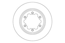 DISC FRANA TRW DF6774S - Piesa auto compatibila cu mai multe marci