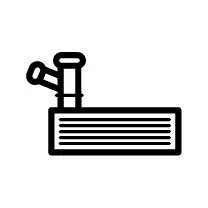 RADIATOR, BATERIE DE ANTRENARE NRF 310502 - Compatibil cu TESLA