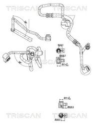 Conducta presiune variablia aer conditionat Triscan 9010 160