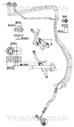 Conducta presiune variablia aer conditionat Triscan 9010 160