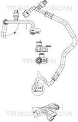 CONDUCTA PRESIUNE VARIABLIA AER CONDITIONAT TRISCAN 9010 16026 - Compatibil cu FORD
