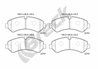 SET PLACUTE FRANA BRECK 22791 00 703 00 - Compatibil cu MERCEDES-BENZ