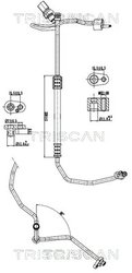 CONDUCTA PRESIUNE VARIABLIA AER CONDITIONAT TRISCAN 9010 29031 - Compatibil cu VW