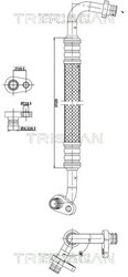 Conducta presiune variablia aer conditionat Triscan 9010 280
