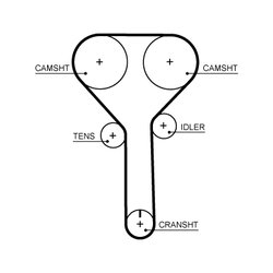 Curea distributie Gates 5723XS
