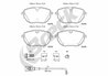 SET PLACUTE FRANA BRECK 26268 00 703 00 - Compatibil cu VW