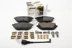 SET PLACUTE FRANA BRECK 26268 00 703 00 - Compatibil cu VW