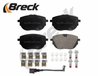 SET PLACUTE FRANA BRECK 26268 00 703 00 - Compatibil cu VW