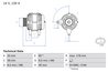 ALTERNATOR BOSCH 0 986 084 100 - Compatibil cu RENAULT