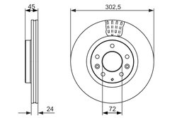 Disc frana BOSCH 0 986 479 700