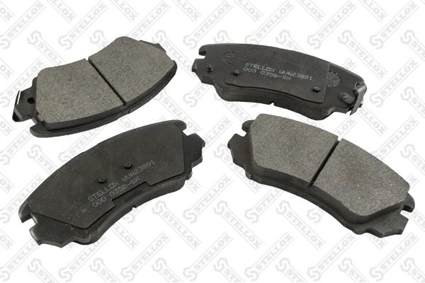 Set placute frana Stellox 000 035B-SX