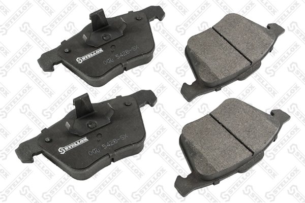Set placute frana Stellox 000 542B-SX