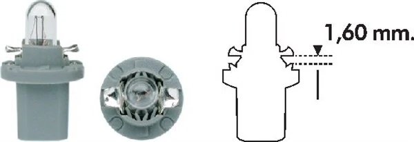 BEC, LUMINI BORD MAGNETI MARELLI 003724100000 - Piesa auto compatibila cu mai multe marci