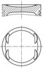 PISTON MAHLE 007 PI 00153 002 - Compatibil cu ALFA ROMEO, CHRYSLER, FIAT, LANCIA