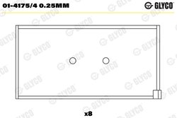 Cuzineti biela Glyco 01-4175/4 0.25mm