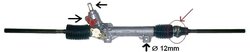 CASETA DIRECTIE LIZARTE 01.16.2593 - Compatibil cu CITROEN, PEUGEOT