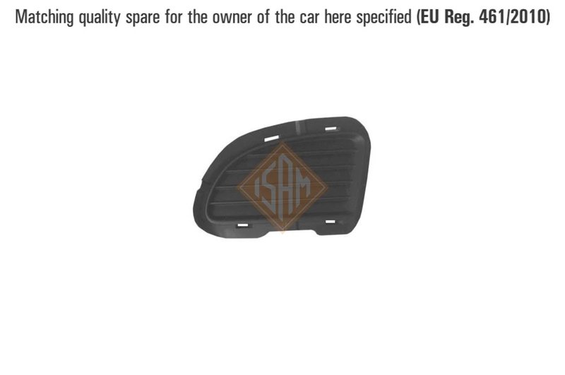 GRILA VENTILATIE, BARA PROTECTIE I.S.A.M. 0103716 - Compatibil cu FIAT