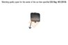 ACOPERIRE TAMPON,SISTEM DE REMORCARE I.S.A.M. 0105811 - Compatibil cu FIAT