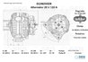 ALTERNATOR SEG AUTOMOTIVE 0124655028 - Compatibil cu MAN