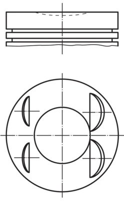 Piston MAHLE 021 PI 00127 002