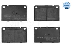 Set placute frana Meyle 025 201 5316