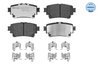 Set placute frana Meyle 025 205 8215