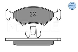 SET PLACUTE FRANA MEYLE 025 207 5318 - Compatibil cu FORD, KIA, MAZDA
