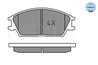 SET PLACUTE FRANA MEYLE 025 210 1214 - Compatibil cu HONDA, HYUNDAI