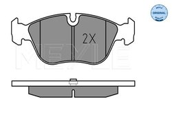 Set placute frana Meyle 025 212 7319