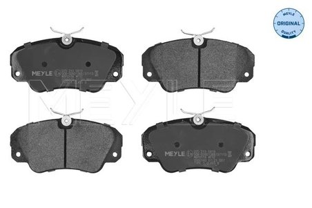 SET PLACUTE FRANA MEYLE 025 213 6819 - Compatibil cu OPEL, VAUXHALL