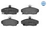 Set placute frana Meyle 025 215 1518/W
