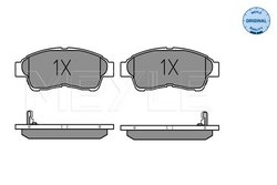 Set placute frana Meyle 025 216 0117/W