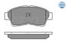 SET PLACUTE FRANA MEYLE 025 216 0117/W - Compatibil cu TOYOTA
