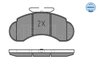 SET PLACUTE FRANA MEYLE 025 215 7314 - Compatibil cu MERCEDES-BENZ