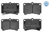 Set placute frana Meyle 025 216 5415/W