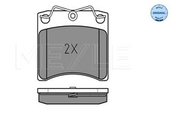 Set placute frana Meyle 025 216 3517
