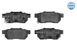 Set placute frana Meyle 025 217 3813/W