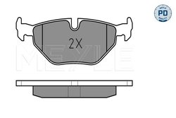 Set placute frana Meyle 025 216 9117/PD