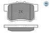 Set placute frana Meyle 025 217 1914/PD