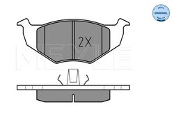 Set placute frana Meyle 025 218 6615